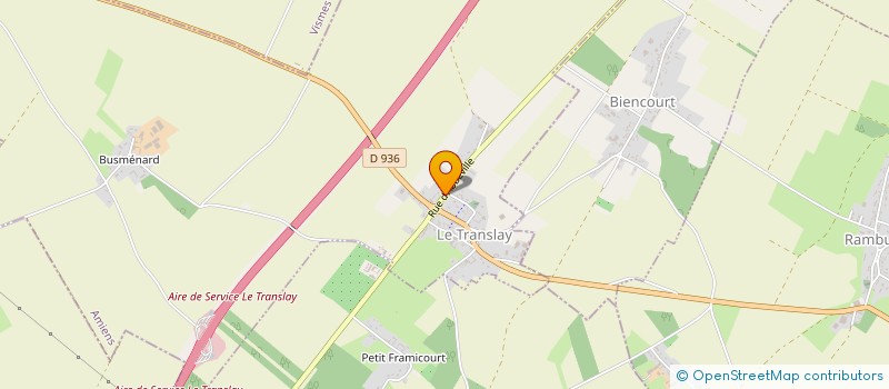 localisation de l'entreprise MONSIEUR YANN GOT  LE TRANSLAY