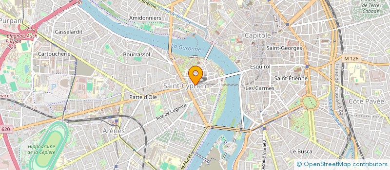 localisation de l'entreprise MONSIEUR YANN GOUAIT  TOULOUSE
