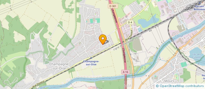 localisation de l'entreprise MONSIEUR YANN GOUALCH  CHAMPAGNE-SUR-OISE