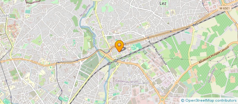 localisation de l'entreprise MONSIEUR YANN GOURMELIN  CASTELNAU-LE-LEZ