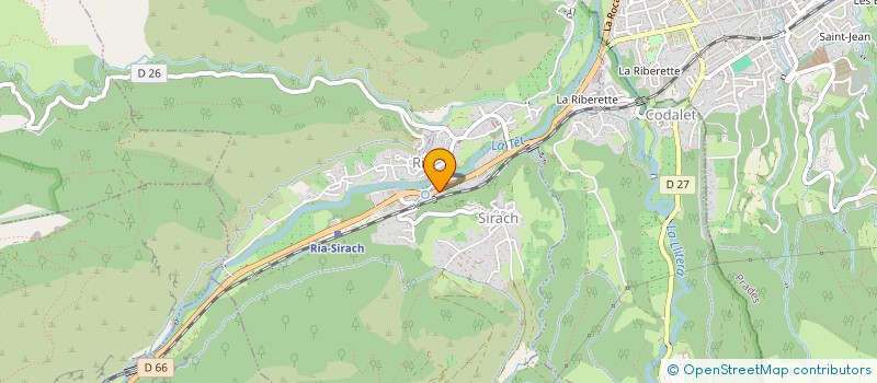 localisation de l'entreprise MONSIEUR YANN GOY  RIA-SIRACH