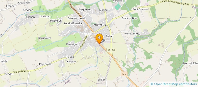 localisation de l'entreprise MONSIEUR YANN GOYAT  PLOVAN