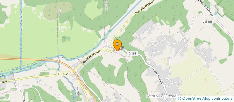 localisation de l'entreprise MONSIEUR YANN GRATIGNY  FATOUVILLE-GRESTAIN