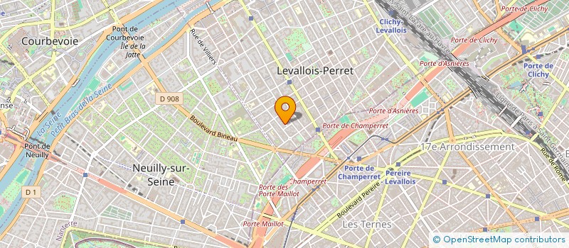 localisation de l'entreprise MONSIEUR YANN GRENU à LEVALLOIS-PERRET