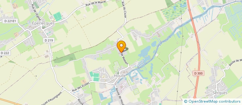 localisation de l'entreprise MONSIEUR YANN GRESSIER  HOULLE