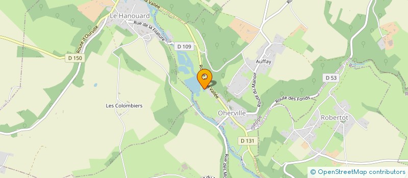 localisation de l'entreprise MONSIEUR YANN GUEDES  OHERVILLE