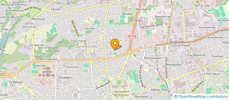 localisation de l'entreprise MONSIEUR YANN GUELOU à BREST
