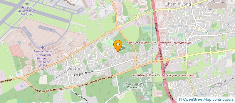 localisation de l'entreprise MONSIEUR YANN GUENICHOT  CESTAS