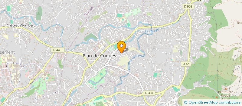 localisation de l'entreprise MONSIEUR YANN GUIDA-VANNUCCI  PLAN DE CUQUES