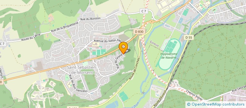 localisation de l'entreprise MONSIEUR YANN GUILLEMAUD  SAINT-SEBASTIEN-DE-MORSENT