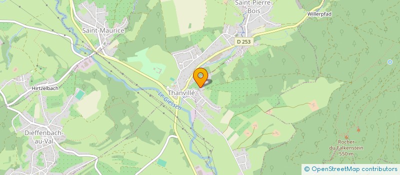 localisation de l'entreprise MONSIEUR YANN GUTH  SAINT-PIERRE-BOIS