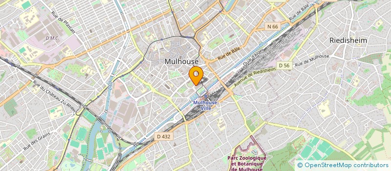 localisation de l'entreprise MONSIEUR YANN HAEGELIN à MULHOUSE