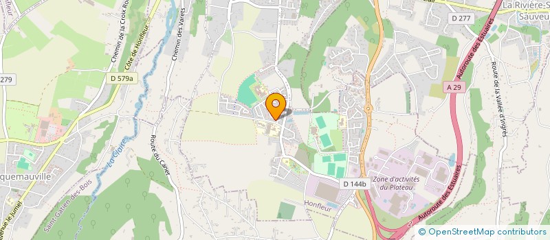 localisation de l'entreprise MONSIEUR YANN HALBY  HONFLEUR