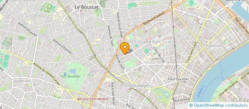 localisation de l'entreprise MONSIEUR YANN HAMONIC  BORDEAUX