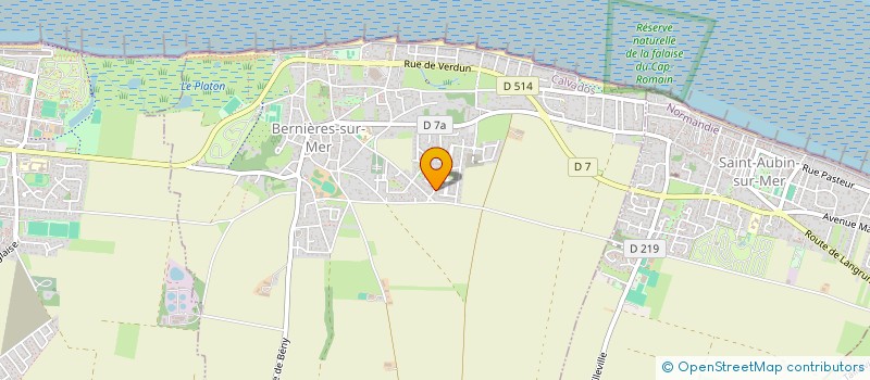 localisation de l'entreprise MONSIEUR YANN HARDY  BERNIERES-SUR-MER