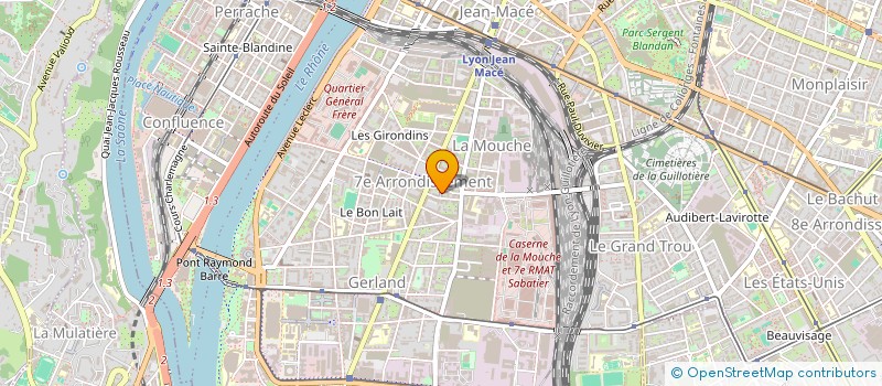 localisation de l'entreprise MONSIEUR YANN HAZOUME  LYON