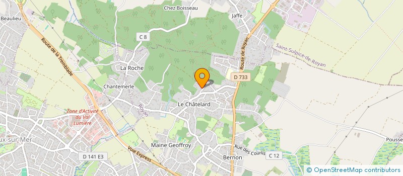 localisation de l'entreprise MONSIEUR YANN HEYNARD à SAINT-SULPICE-DE-ROYAN