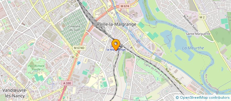 localisation de l'entreprise MONSIEUR YANN HOVADIK à JARVILLE-LA-MALGRANGE