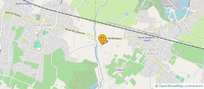 localisation de l'entreprise MONSIEUR YANN HUMEAU à SAINT-SULPICE-ET-CAMEYRAC