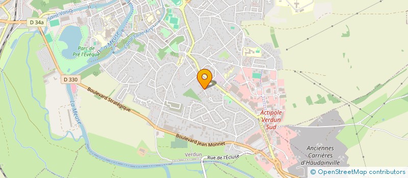 localisation de l'entreprise MONSIEUR YANN INDRILIUNAS à VERDUN