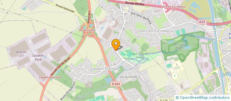 localisation de l'entreprise MONSIEUR YANN JACOB  LAUWIN-PLANQUE