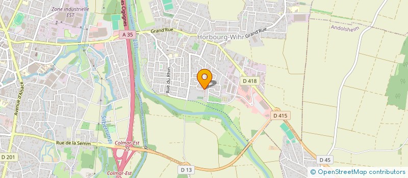 localisation de l'entreprise MONSIEUR YANN JACOBOWSKY  HORBOURG-WIHR