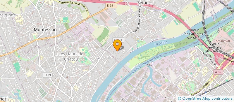 localisation de l'entreprise MONSIEUR YANN JAFFARD à CARRIERES-SUR-SEINE