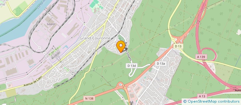 localisation de l'entreprise MONSIEUR YANN JAFFRE  GRAND-COURONNE