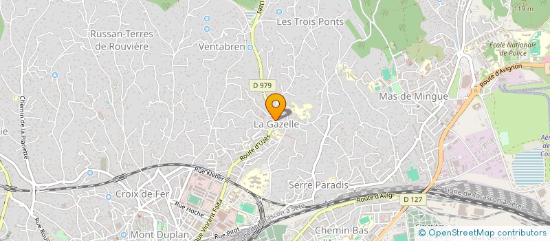 localisation de l'entreprise MONSIEUR YANN JAMON  NIMES