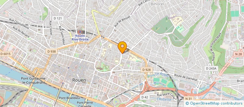 localisation de l'entreprise MONSIEUR YANN JANEZ  ROUEN