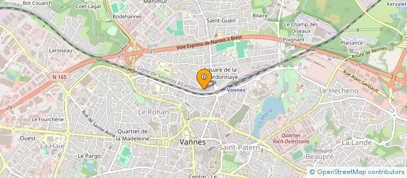 localisation de l'entreprise MONSIEUR YANN JANNIN à VANNES