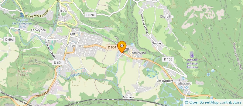 localisation de l'entreprise MONSIEUR YANN JAY  TALISSIEU