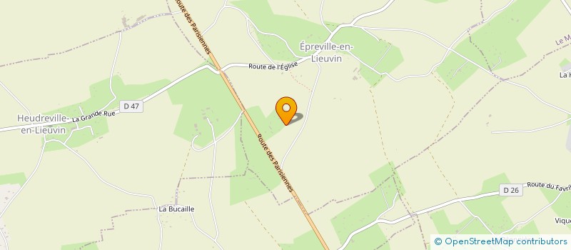 localisation de l'entreprise MONSIEUR YANN JEAN ALFRED LE BARBENCHON  EPREVILLE-EN-LIEUVIN