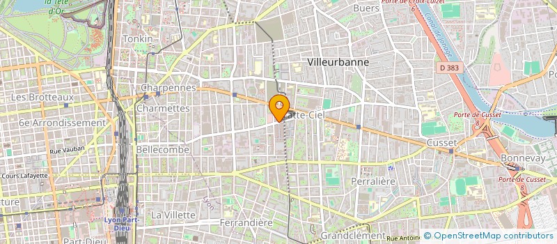 localisation de l'entreprise MONSIEUR YANN JEAN-ELIE  LYON