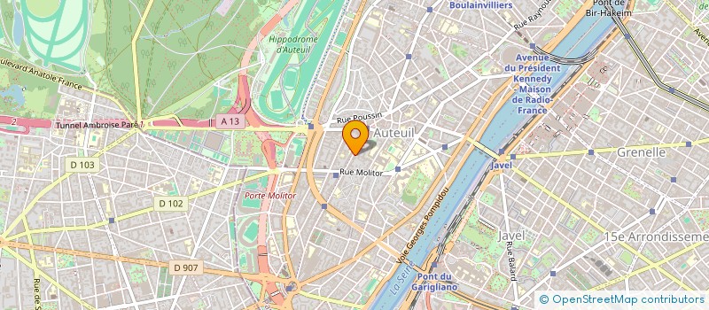 localisation de l'entreprise MONSIEUR YANN JOBARD  PARIS