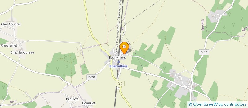 localisation de l'entreprise MONSIEUR YANN JOIE  BLANZAY