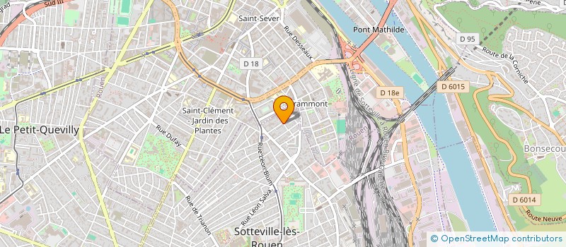 localisation de l'entreprise MONSIEUR YANN JOIN  SOTTEVILLE-LES-ROUEN