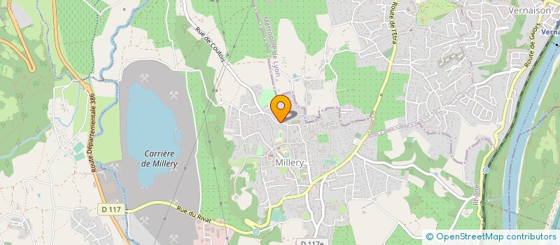 localisation de l'entreprise MONSIEUR YANN JOLY  MILLERY