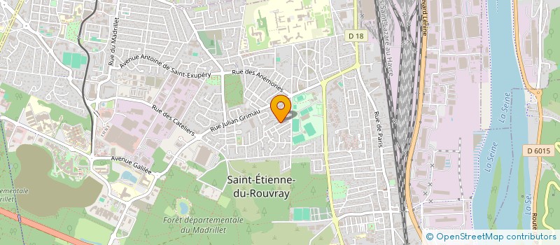 localisation de l'entreprise MONSIEUR YANN JOUAN  ELBEUF