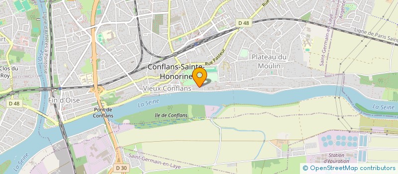 localisation de l'entreprise MONSIEUR YANN JOURDAN à CONFLANS-SAINTE-HONORINE
