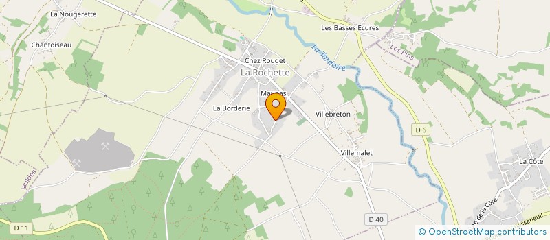 localisation de l'entreprise MONSIEUR YANN JULLIAND à LA ROCHETTE