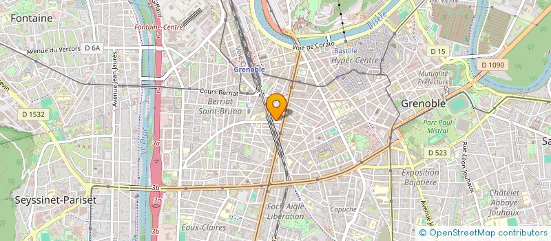 localisation de l'entreprise MONSIEUR YANN KASSIBRAKIS  GRENOBLE