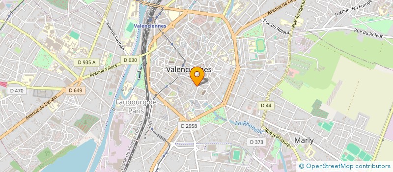 localisation de l'entreprise MONSIEUR YANN KEMPEN à VALENCIENNES