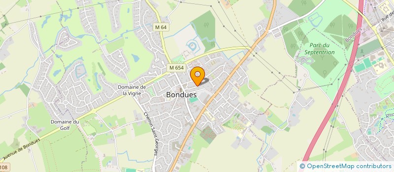 localisation de l'entreprise MONSIEUR YANN KENGA YOBA  BONDUES