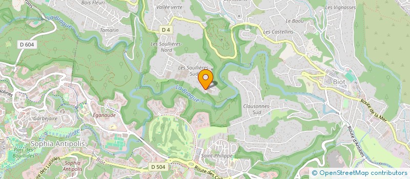 localisation de l'entreprise MONSIEUR YANN-KENNY MABILLE  BIOT