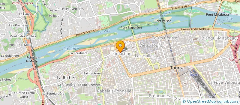 localisation de l'entreprise MONSIEUR YANN KERAUTRET  TOURS