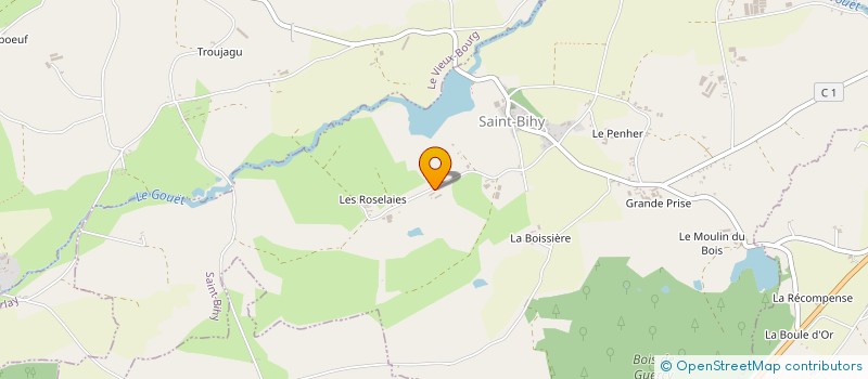 localisation de l'entreprise MONSIEUR YANN KERDELANT à QUINTIN