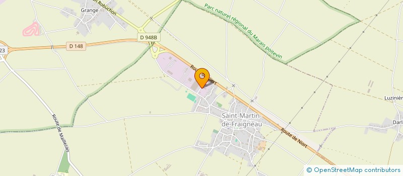 localisation de l'entreprise MONSIEUR YANN KERSIMON  SAINT-MARTIN-DE-FRAIGNEAU