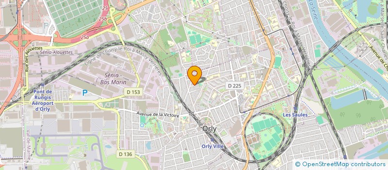 localisation de l'entreprise MONSIEUR YANN KERVENNAL  ORLY