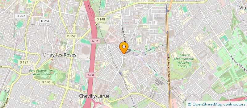 localisation de l'entreprise MONSIEUR YANN KOFFI  VILLEJUIF